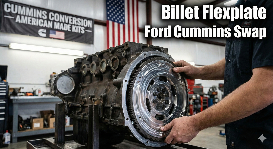 Billet Flexplate Ford Cummins Swap