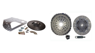 12/24v Cummins to 460 BBF ZF5 /Flywheel/Stage 1 Clutch(350hp)