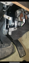 Ford Adjustable Pedal Throttle Bracket 05-10 to CR Cummins throttle pedal bracket — additional view